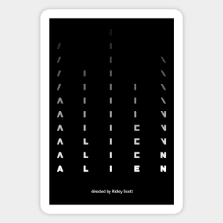 Alien Movie Title Sequence Magnet